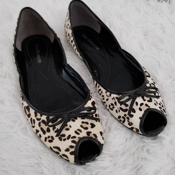 enzo angiolini leopard flats